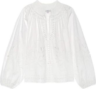 Rails Blouses - Dames - Blouses - Wit - M - Katoen - Overhemden