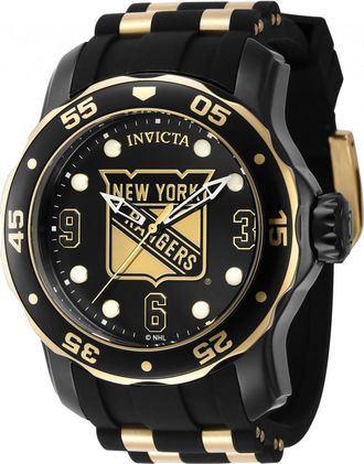 Invicta IN-42324 Mens NHL Watch - Black - One Size
