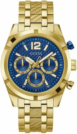 Guess Resistance Multifunctioneel Horloge - Heren - Horloges - Geel - ONE Size - Accessoires