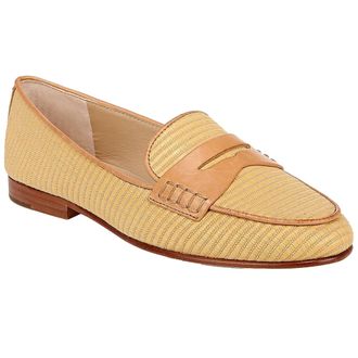 Veronica Beard Penny Raffia Natural I8923M1251 Womens