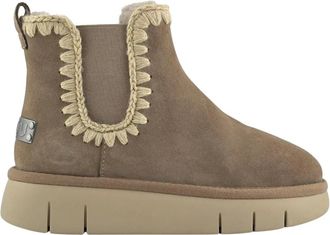 Mou Bounce Chelsea Boot voor dames - Dames - Winterlaarzen - Grijs - 39 EU - Schoenen