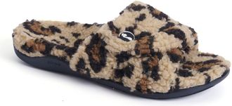 Strive Footwear Zoey Faux Fur Slipper in Leopard at Nordstrom, Size 8.5