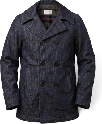 CHESAPEAKE'S Heren, Jassen, Blauw, Maat: XL Denim