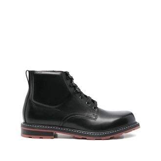 Bally Lace-up Boots, male, Black, 9 UK, Bootie