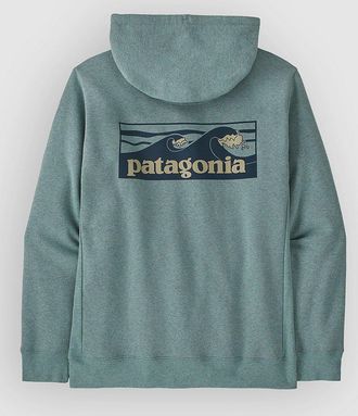 Patagonia Boardshort Logo Uprisal Hoodie blau
