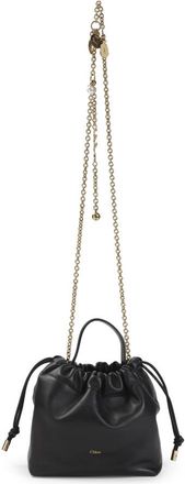 Chlo&eacute; Black Icons Mini Shoulder Bag