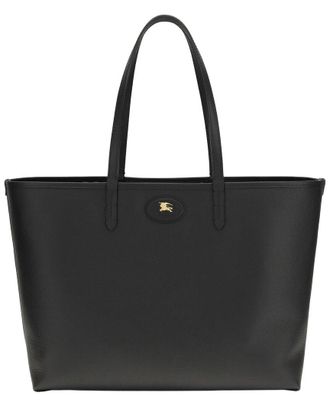 Burberry Leather Shopping Bag