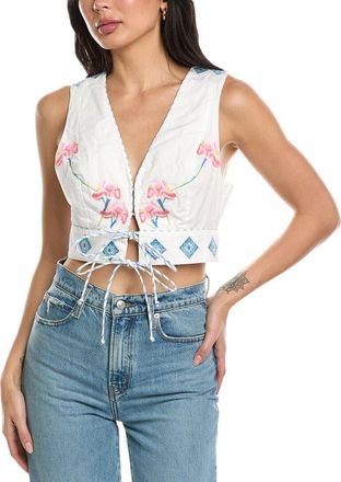 Allison Allison Embroidered Genevieve Vest