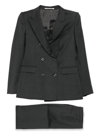 Tagliatore double-breasted evening suit - Grey