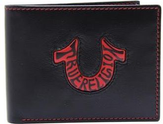 True Religion Chani Bifold Leather Wallet in Black at Nordstrom Rack
