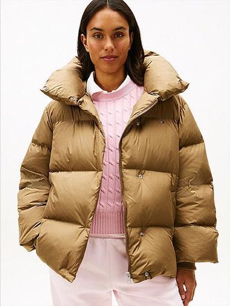 Tommy Hilfiger Chaqueta de plum&oacute;n repelente al agua