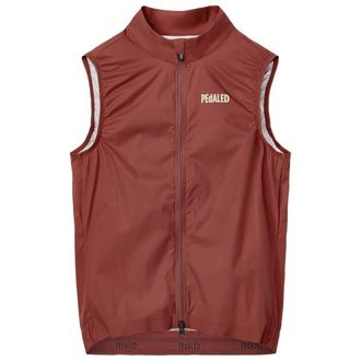 PEdALED Element Waterproof Vest Velogilet f&uuml;r Herren | rot