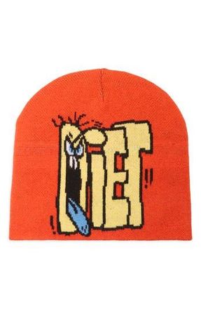 Diet Starts Monday Toon Beanie in Orange at Nordstrom Rack