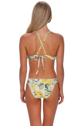 Sunsets Dora Double Tab Bikini Swim Bottoms in Isla Soleil Crepe at Nordstrom, Size X-Large