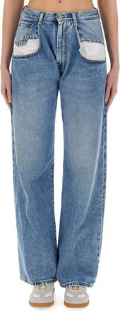Maison Margiela Straight Fit Jeans-Donna