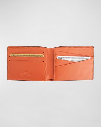 Royce Leather RFID Blocking Bifold Wallet, Personalized