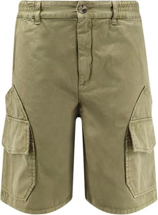 Loewe Korte Broeken, Heren, Groen, S, Katoen, Paulas Ibiza Cargo Bermuda Shorts