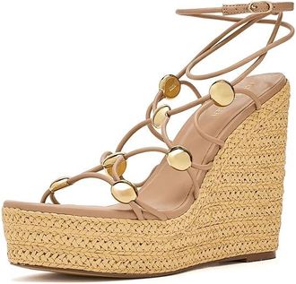 Steve Madden Oaklie Womens Sandals Natural : 10 M, Synthetic