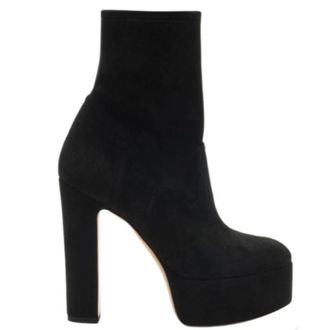 Casadei Schoenen, Dames, Zwart, 40 EU, Polyester, Patty Arceus Enkellaars