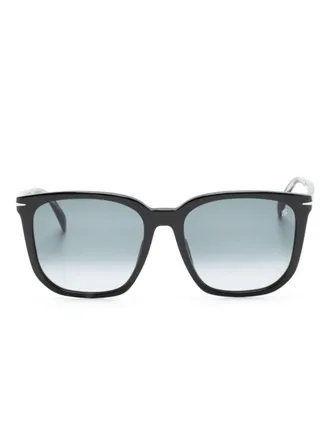 Eyewear by David Beckham oversize-frame sunglasses - men - Acetate - One Size - Black