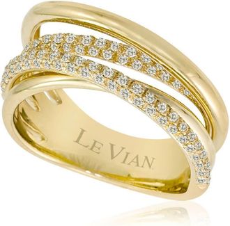 Le Vian Ladies Gladiator Rings set in 14K Honey Gold