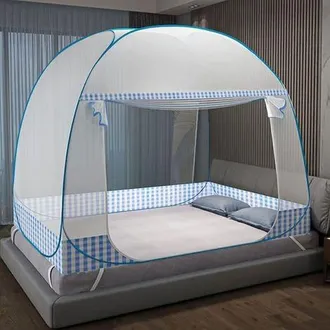 OEM Mosquitera Plegable Para Cama - Mosquitera Port&aacute;til - Doble Puerta - Desplegable - Mosquitera Grande Para Dormitorio, Uso Exterior, Camping, Picnics (