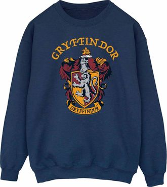 Harry Potter Dames/Dames Gryffindor Sweatshirt (Marineblauw)