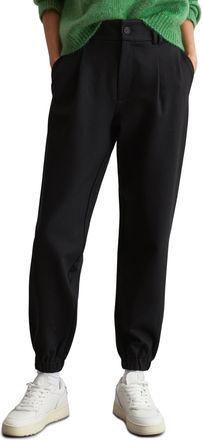 Marc O'Polo Denim Jerseyhose hat als Beinabschluss ein schmales, elastisches Bündchen