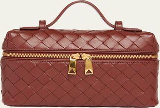 Bottega Veneta Bang Bang Vanity Intrecciato Leather Crossbody Bag