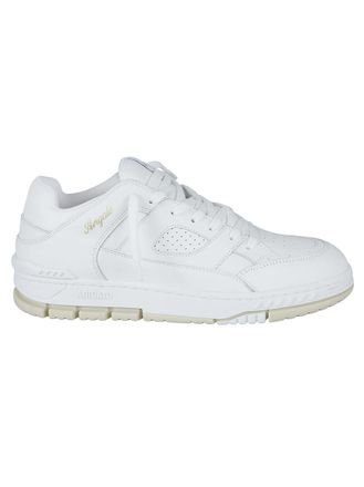 Axel Arigato White Solid Lace-up Sneakers