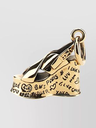 Chloé alphabet maxime sandal charm accessory
