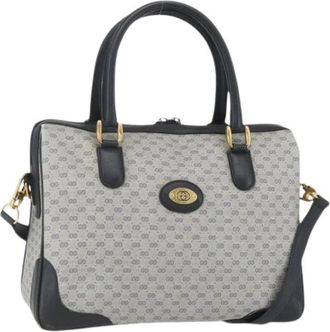 Gucci Pre-owned Handbags, female, Blue, Size: ONE SIZE Pre-owned Plastic Handbag