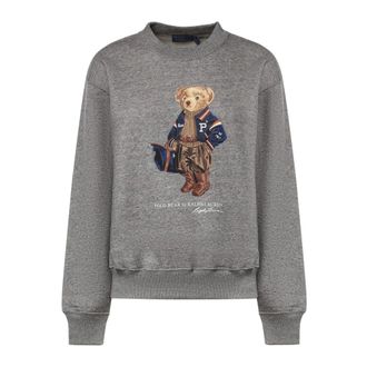 Polo Ralph Lauren Dames, Sweatshirts & Hoodies, Grijs, Maat: M