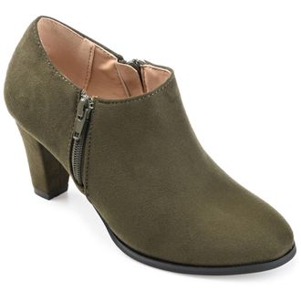 Journee Collection Women & apos;s Comfort Sanzi Medium and Wide Width Booties