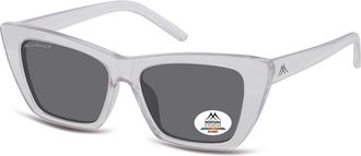 Montana Eyewear MP64 Polarized MP64D Womens Sunglasses Grey Size 53