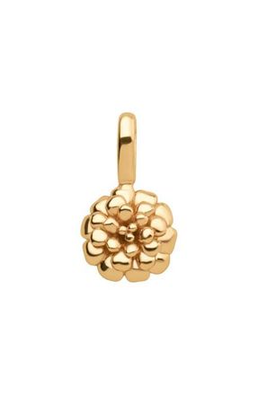 Made by Mary October Birth Flower Charm in Gold Vermeil at Nordstrom