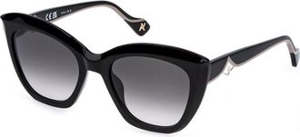 Yalea SYA247 NATALIA 0700 Womens Sunglasses Black Size 54