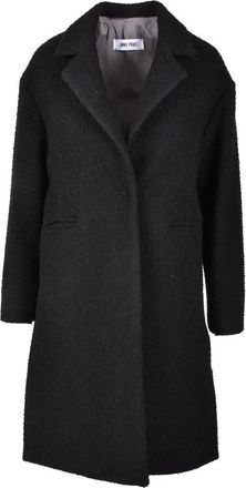 ANNIE PARIS Virgin Wool Coat - Black