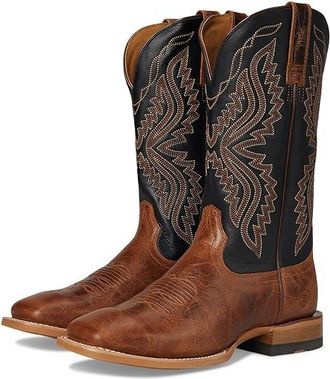 Ariat Baxter Cowboy Boots Dark Tan : 8.5 M, Leather