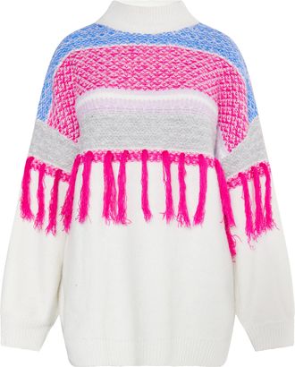 Izia Jumper Dames gebroken wit roze
