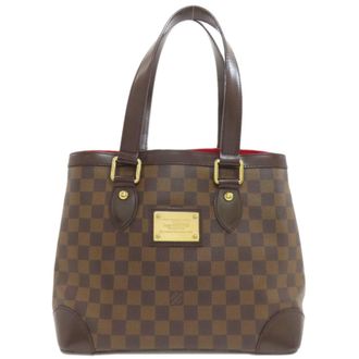Louis Vuitton Damier Canvas Ebene Damier Canvas Tote Bag (Pre-Owned)
