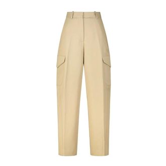 Givenchy Tapered Trousers, female, Beige, 2XS, Tapered Trousers
