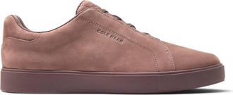 Cole Haan GrandPro Luxe Mile Trainer Bruine Nubuck Sneakers voor heren - C44437