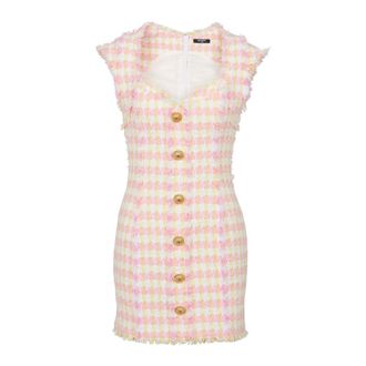 Balmain Mujer, Vestidos, Rosa, Talla: 2XS