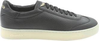 Churchs Largs Sneaker - Heren - Sneakers - Zwart - 40 1/2 EU - Leer - Schoenen