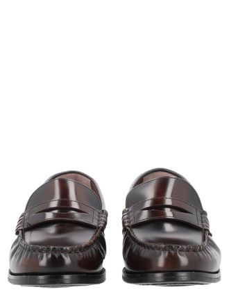 Alohas Rivet Polished Leather Moccasins