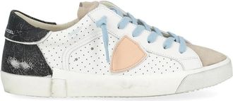 Philippe Model Prsx Sneaker - Heren - Sneakers - Wit - 46 EU - Leer - Schoenen