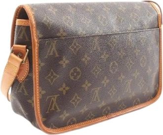 Louis Vuitton Pre-owned Cross Body Bags, female, Brown, Size: ONE SIZE Pre-owned Coated Canvas Crossbody Bag