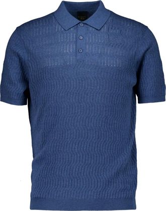 Bugatti Polo KM - Heren - Polos - Blauw - XL - Katoen - Tops