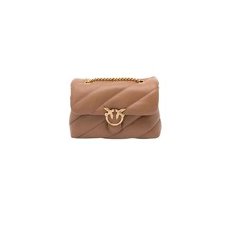 Pinko Pinko - Pinko - Tassen > Schoudertassen - Dames - Tassen - Bruin - Maat: ONE Size